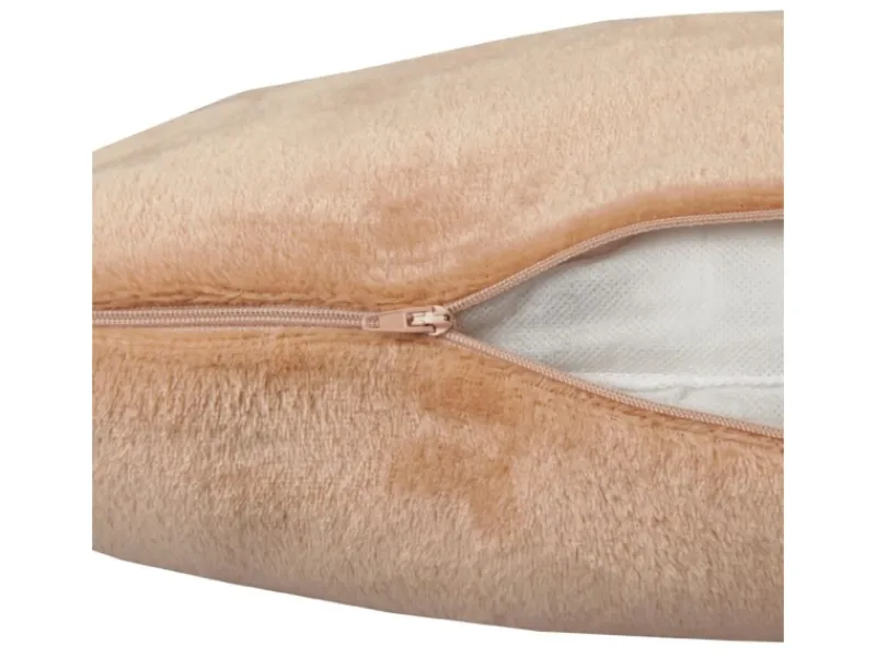 Hot Bestlivings Kissenhülle Kuschel Celina 40 x 60 cm Nougat