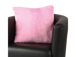 Discount Bestlivings Kissenhülle Kuschel Kissenbezug mit Reißverschluss 50 x 50 cm Rosa