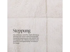 Bestlivings Kissenhülle Lammflor 80 x 80 cm Creme