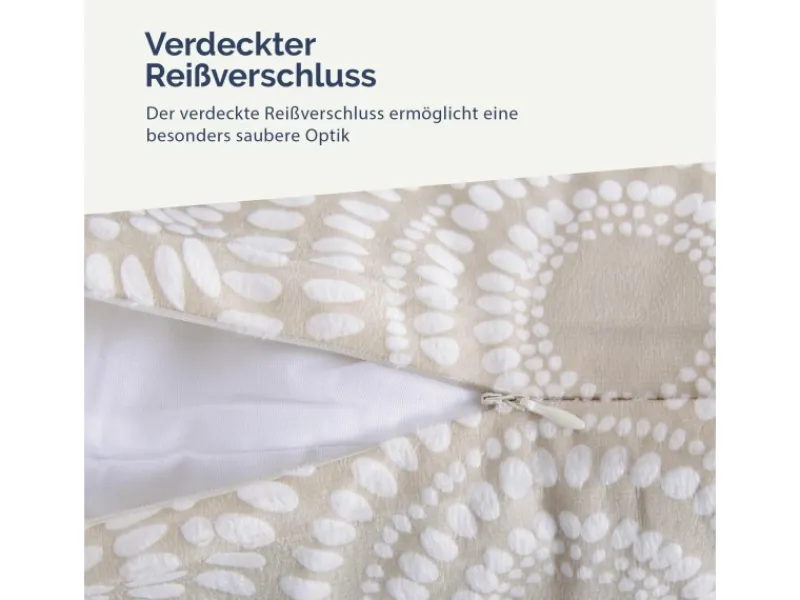 Bestlivings Kissenhülle Punkte 50 x 50 cm