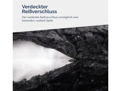 Discount Bestlivings Kissenhülle Rose Kuschel 40 x 40 cm Schwarz