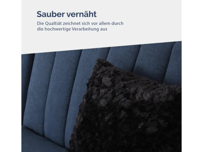 Discount Bestlivings Kissenhülle Rose Kuschel 40 x 40 cm Schwarz