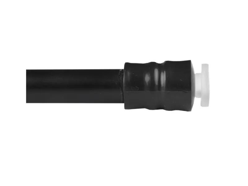 Bestlivings Klemmstange mit Schraubtechnik Schwarz 60 bis 90 cm