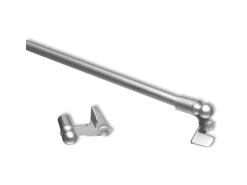 Best Bestlivings Klemmstangen Ausziehbar Matt Silber 60 bis 80 cm