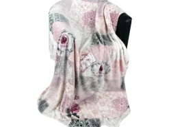 Bestlivings Kuscheldecke 150 x 200 cm Flanell Mandarino