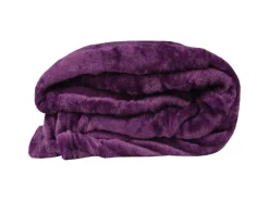 Bestlivings Kuscheldecke Celina 2er Pack Violett 180 x 220 cm