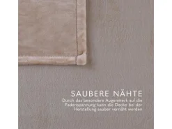 Sale Bestlivings Kuscheldecke Cashmere Touch 150 x 200 cm Camel
