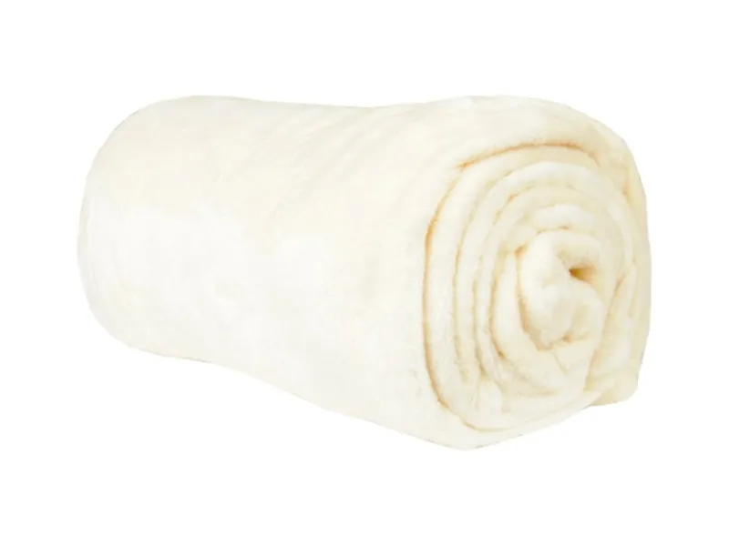 New Bestlivings Kuscheldecke Celina 2er Pack 130 x 170 cm Champagner