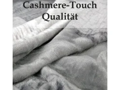 New Bestlivings Kuscheldecke 150 x 200 cm Flanell Cross Check