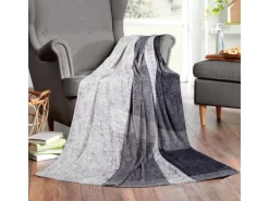 New Bestlivings Kuscheldecke 150 x 200 cm Flanell Cross Check