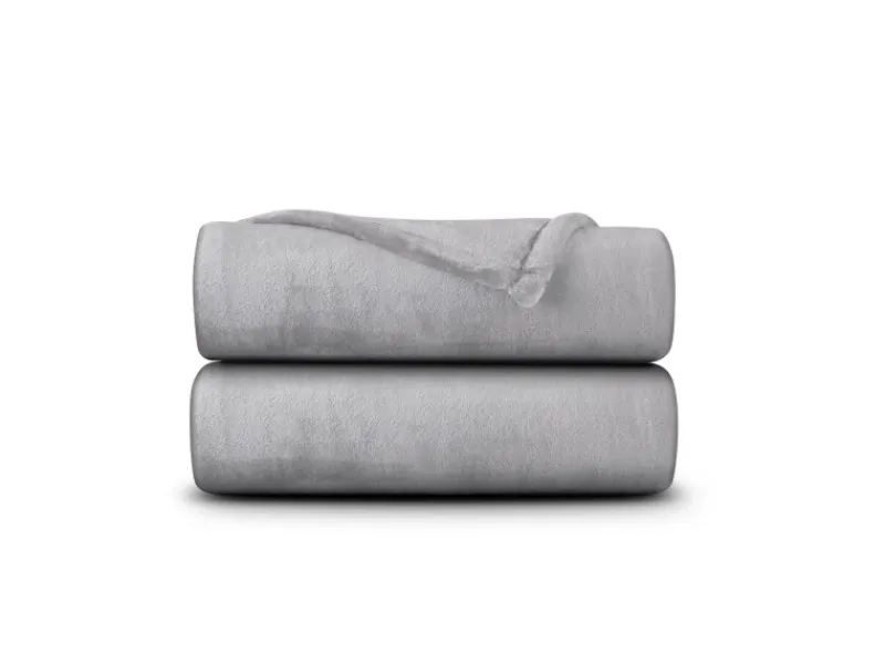 Discount Bestlivings Kuscheldecke Cashmere Touch 200 x 220 cm Silber