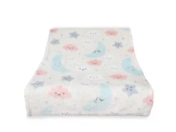 Outlet Bestlivings Kuscheldecke Cashmere Dots Kids Sonne Mond Sterne