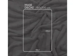 Bestlivings Kuscheldecke Cashmere Touch 150 x 200 cm