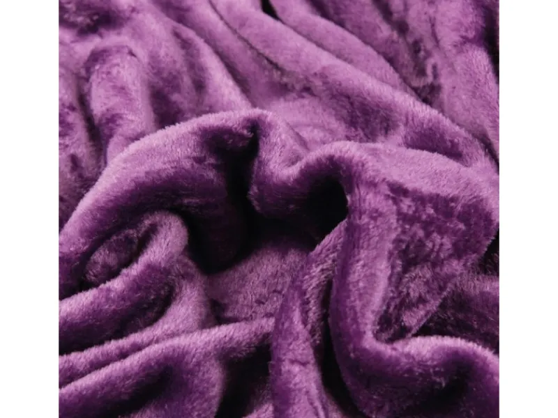 Discount Bestlivings Kuscheldecke Celina 220 x 240 cm Violett