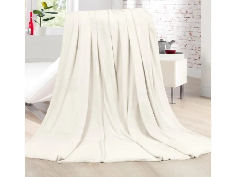 Sale Bestlivings Kuscheldecke Cashmere Touch 200 x 220 cm Offwhite