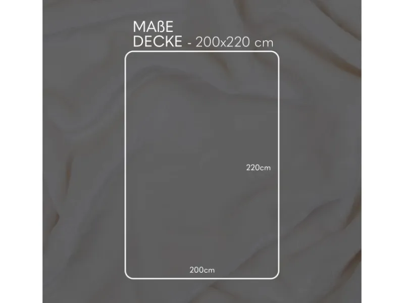 Sale Bestlivings Kuscheldecke Cashmere Touch 200 x 220 cm Offwhite