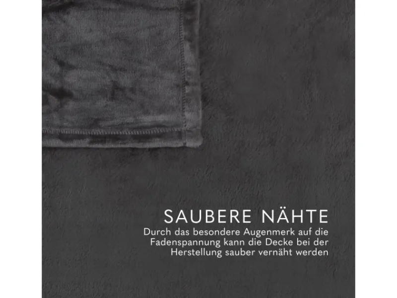 Bestlivings Kuscheldecke Cashmere Touch 150 x 200 cm