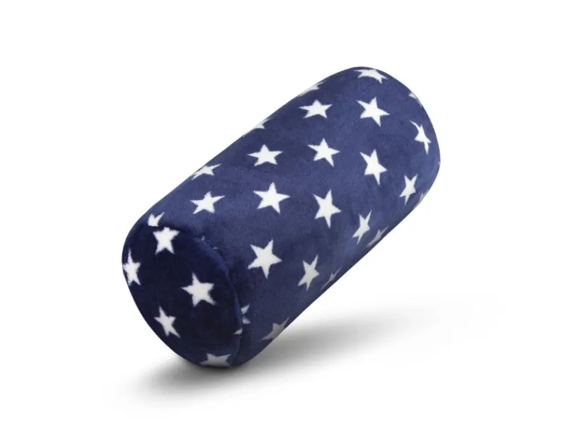 Bestlivings Nackenrolle Blau Sterne 16 x 30 cm Mehrfarbig