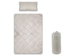 Bestlivings Reise Bettenset 2 Teilig Hellgrau