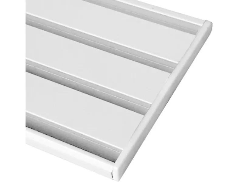 Hot Bestlivings Seitendeckel für Aluminium Vorhangschiene Weiß 3 bis 4 Lauf