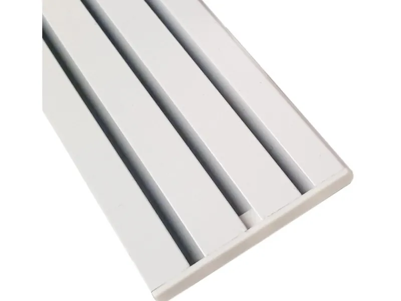 Hot Bestlivings Seitendeckel für Aluminium Vorhangschiene Weiß 3 bis 4 Lauf