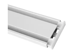 Best Bestlivings Seitendeckel für Aluminium Vorhangschiene Weiß 1 bis 2 Lauf