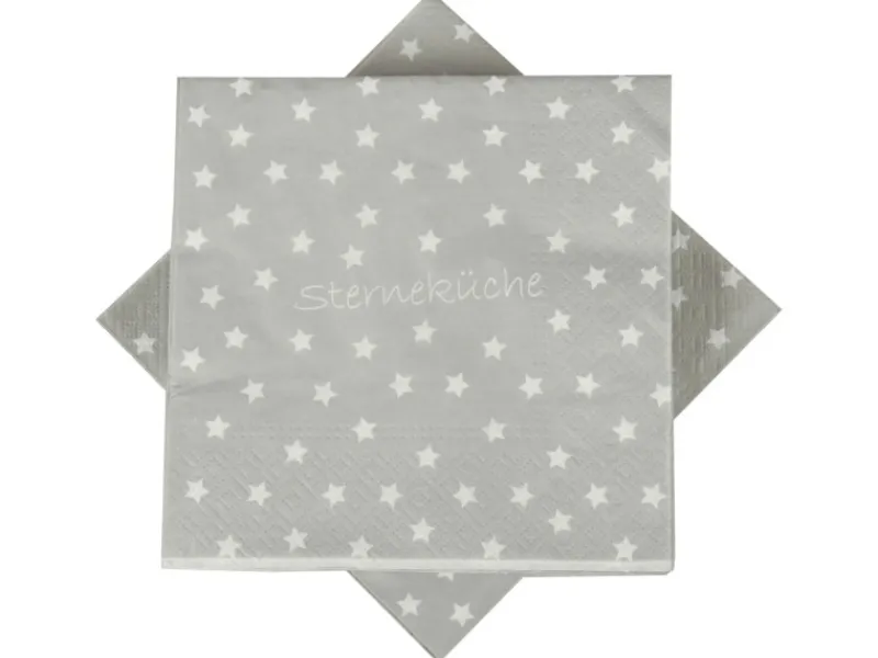 Bestlivings Servietten 33 x 33 cm 3 Lagig 20er Pack Sterneküche