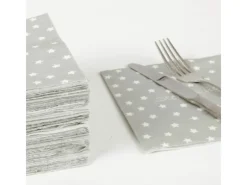 Bestlivings Servietten 33 x 33 cm 3 Lagig 20er Pack Sterneküche