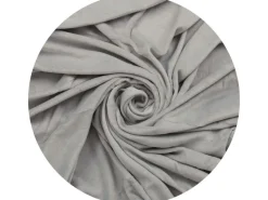 Bestlivings Spannbettlaken Cashmere Touch - 100 x 200 cm Silber