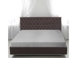 Bestlivings Spannbettlaken Cashmere Touch - 100 x 200 cm Silber