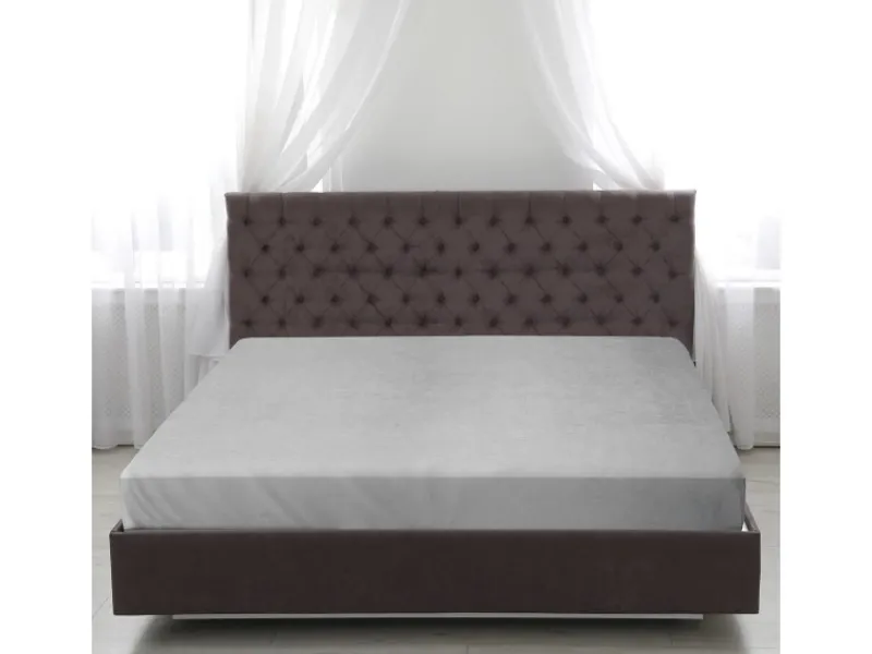 Bestlivings Spannbettlaken Cashmere Touch - 100 x 200 cm Silber