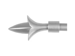 Bestlivings Stilgarnitur Set Ausziehbar 120 bis 230 cm Lilie Silber