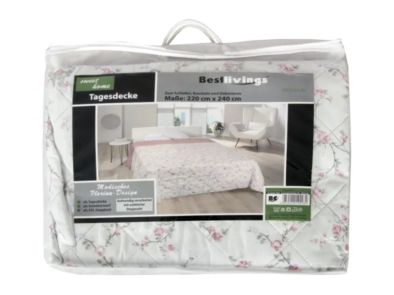Discount Bestlivings Tagesdecke Florina