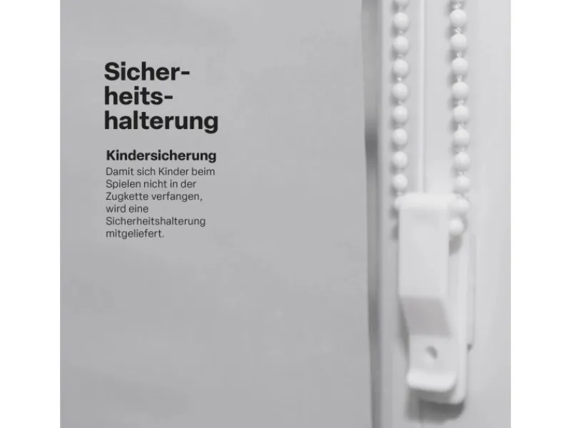 Bestlivings Thermorollo Verdunkelungsrollo mit Klemmträger 100 x 150 cm Weiß