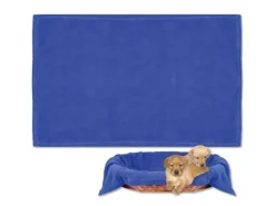 Bestlivings Tierdecke Hundedecke Mikrofaser 60 x 80 cm Blau