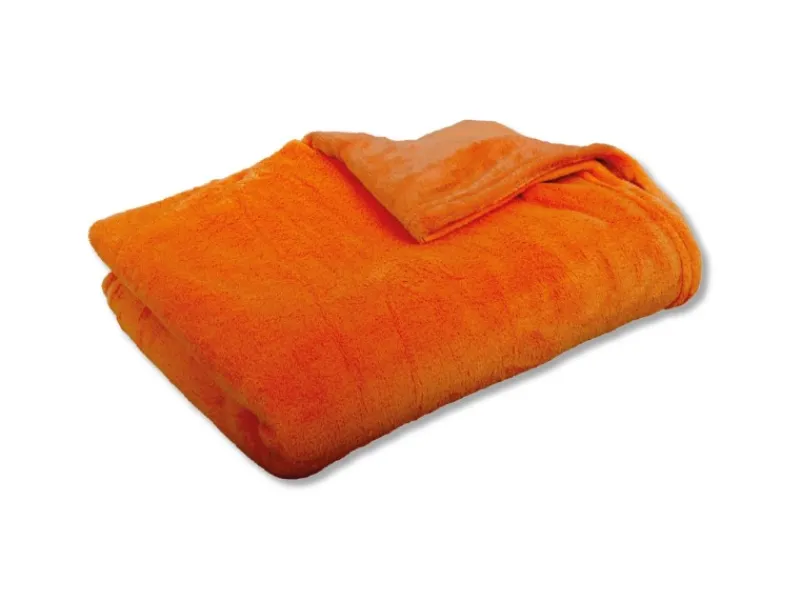 Bestlivings Tierdecke Katzendecke Mikrofaser 80 x 120 cm Terracotta