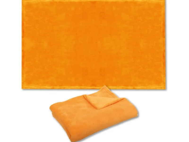 Bestlivings Tierdecke Katzendecke Mikrofaser 90 x 140 cm Maisgelb