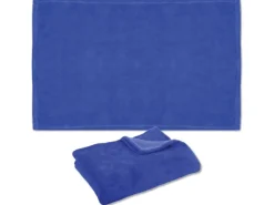 Bestlivings Tierdecke Katzendecke Mikrofaser 60 x 80 cm Blau