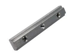 Bestlivings Verbinder für Aluminium Vorhangschiene Weiß 3 bis 4 Lauf