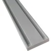 Bestlivings Vorhangschiene 300 cm Aluminium Silber 2 Lauf / 120 cm & 2 x 90 cm