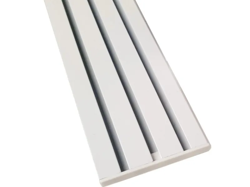 Bestlivings Vorhangschiene 360 cm Aluminium Weiß 3 Lauf / 3 x 120 cm