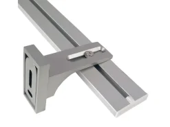 Hot Bestlivings Wandträger für Aluminium Vorhangschiene Silber 1 bis 2 Lauf