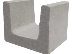 EHL Beton U-Stein 40 cm x 50 cm x 40 cm