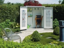 Biohort Geräteschrank Gr. 150 Silber-Metallic B x T: 155 cm x 83 cm