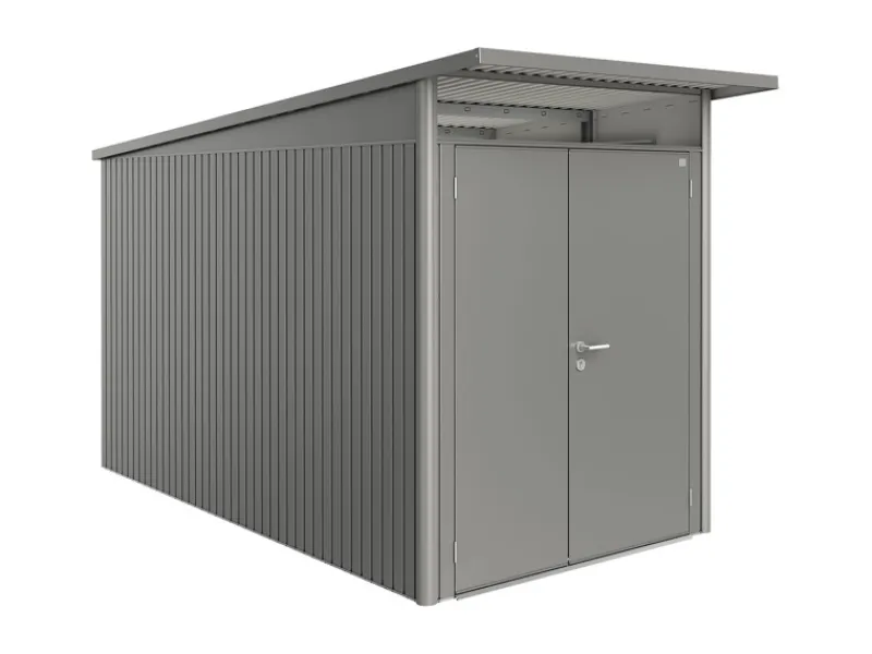 Biohort Metall-Gerätehaus AvantGarde Gr. A4 Doppeltür schmal