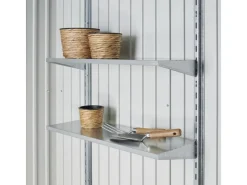 Biohort Metall-Gerätehaus HighLine 4,6 m² Doppeltür