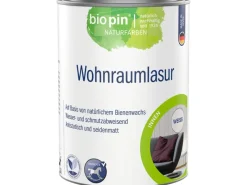 Outlet Biopin Wohnraumlasur 2,5 l Weiß