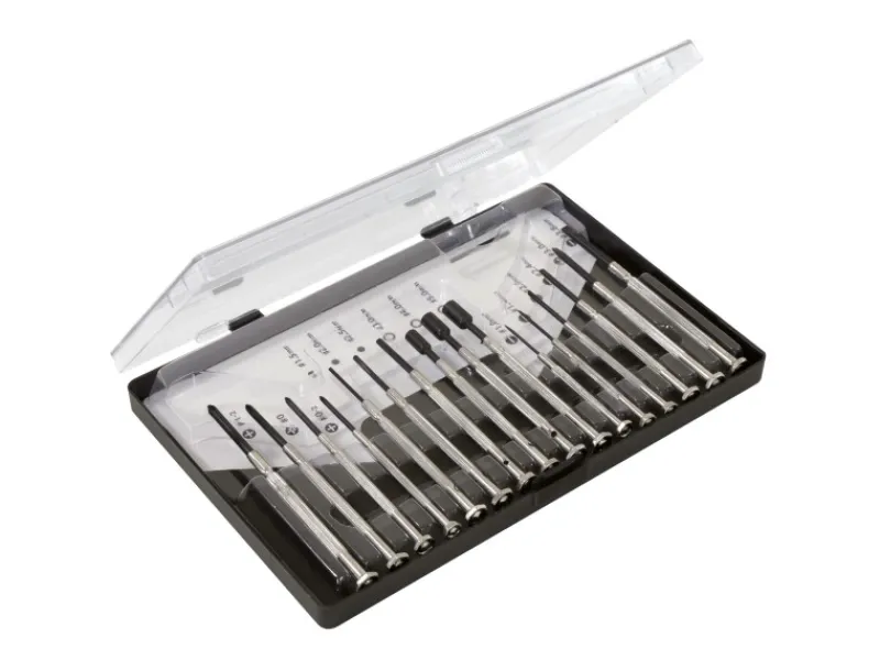 Clearance Blanko Feinmechaniker Uhrmacher Schraubendreher 16-Teiliges Set