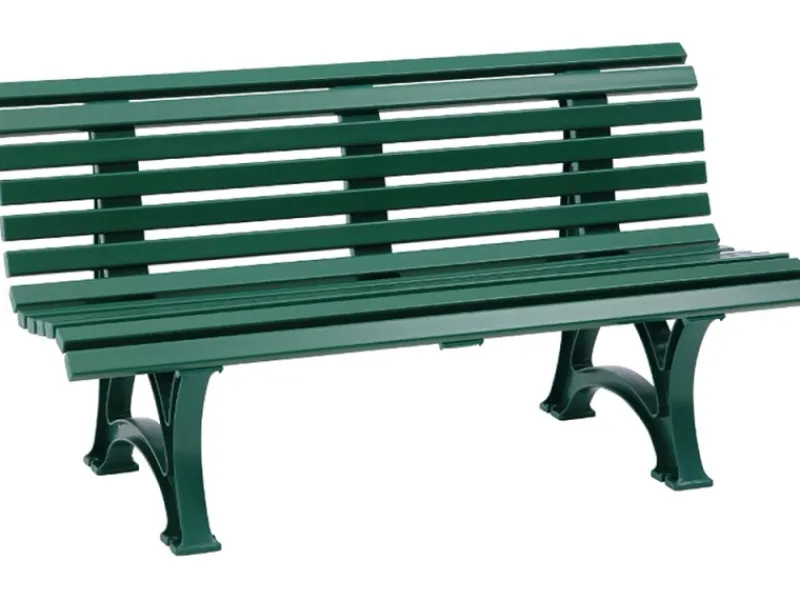 Blome 3er Bank Helgoland Grün 64 cm x 150 cm x 80 cm