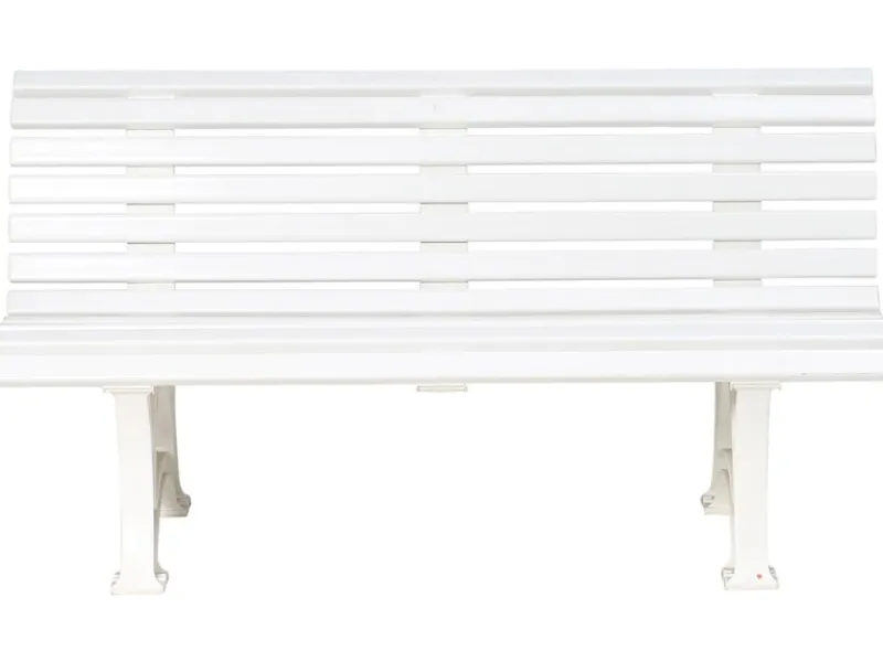 Blome 3er Bank Helgoland Weiß 64 cm x 150 cm x 80 cm